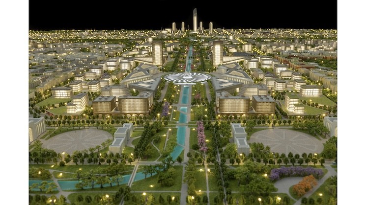 "New Tashkent" Model, Completed in Two Months by a Global Architectural Model Company, Unveiled in Cannes