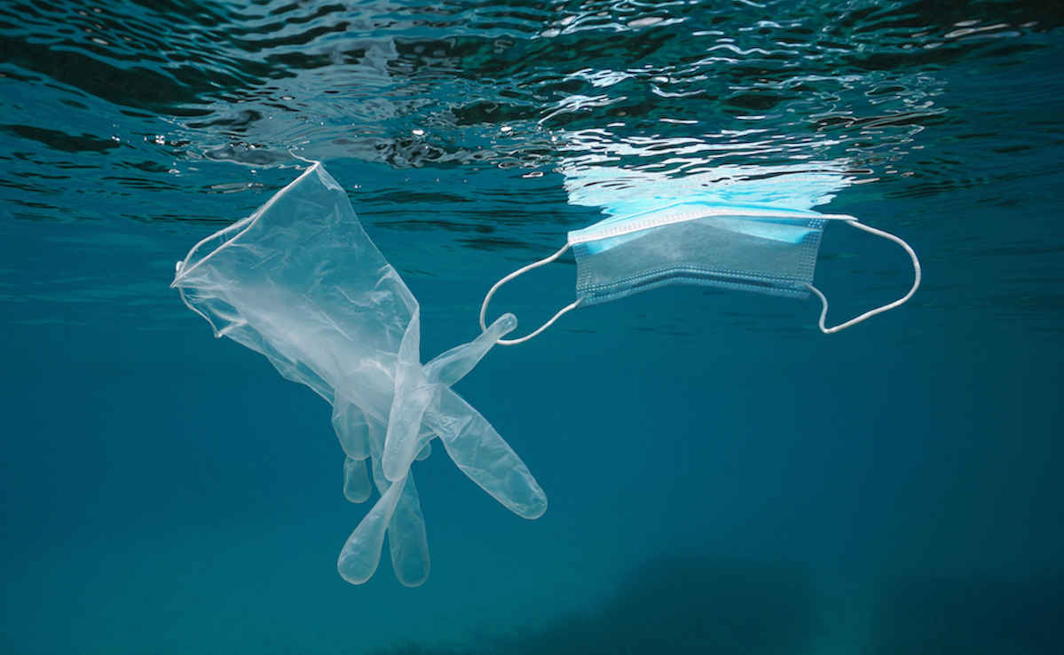 1.6 billion masks” floating” in oceans