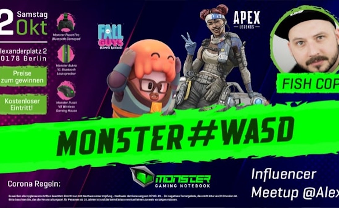 Technology and game enthusiasts convene at Monster WASD: Influencer Meetup with fisHC0p