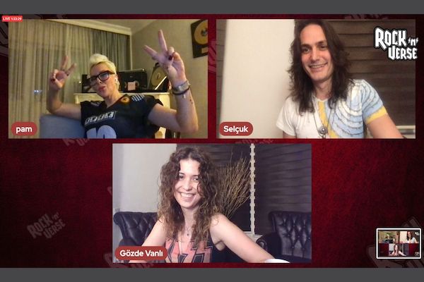 Rock-themed metaverse hosts Pamela Spence live