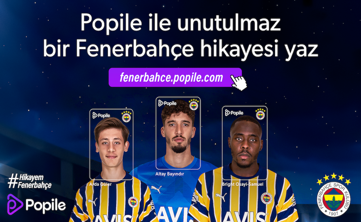 The stars of Fenerbahçe also joined the personalized video receiving platform!