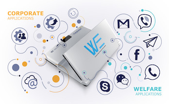 Rediscover THURAYA WE Affordable access to corporate & welfare apps