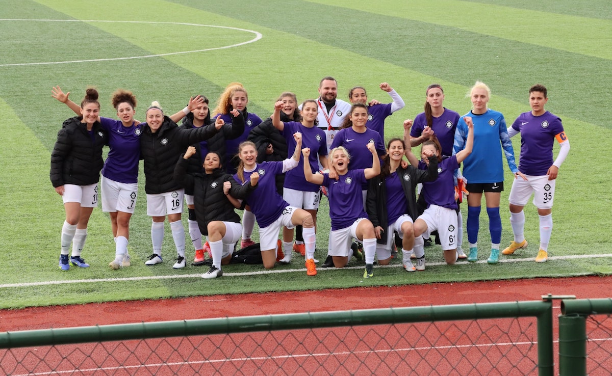 Tudem Publishing Group sponsored Altay Women's Football Team