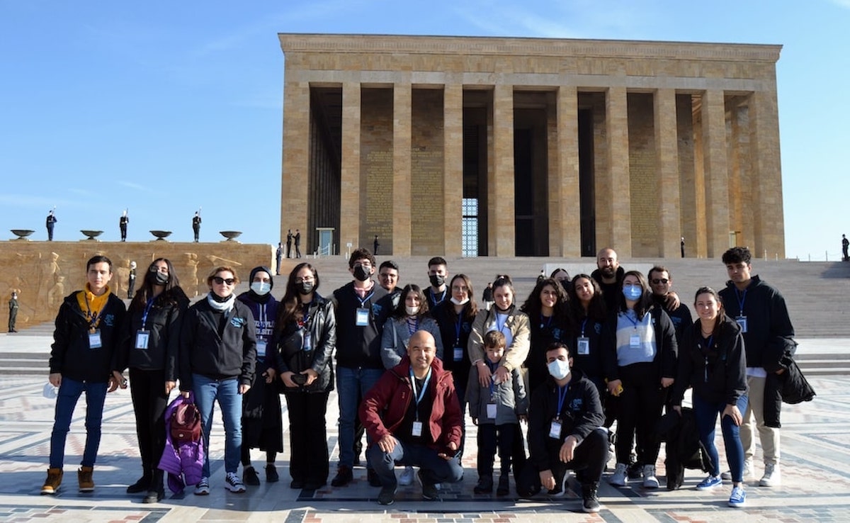 Hayalime Ortak Ol Association was at Anıtkabir on November 10