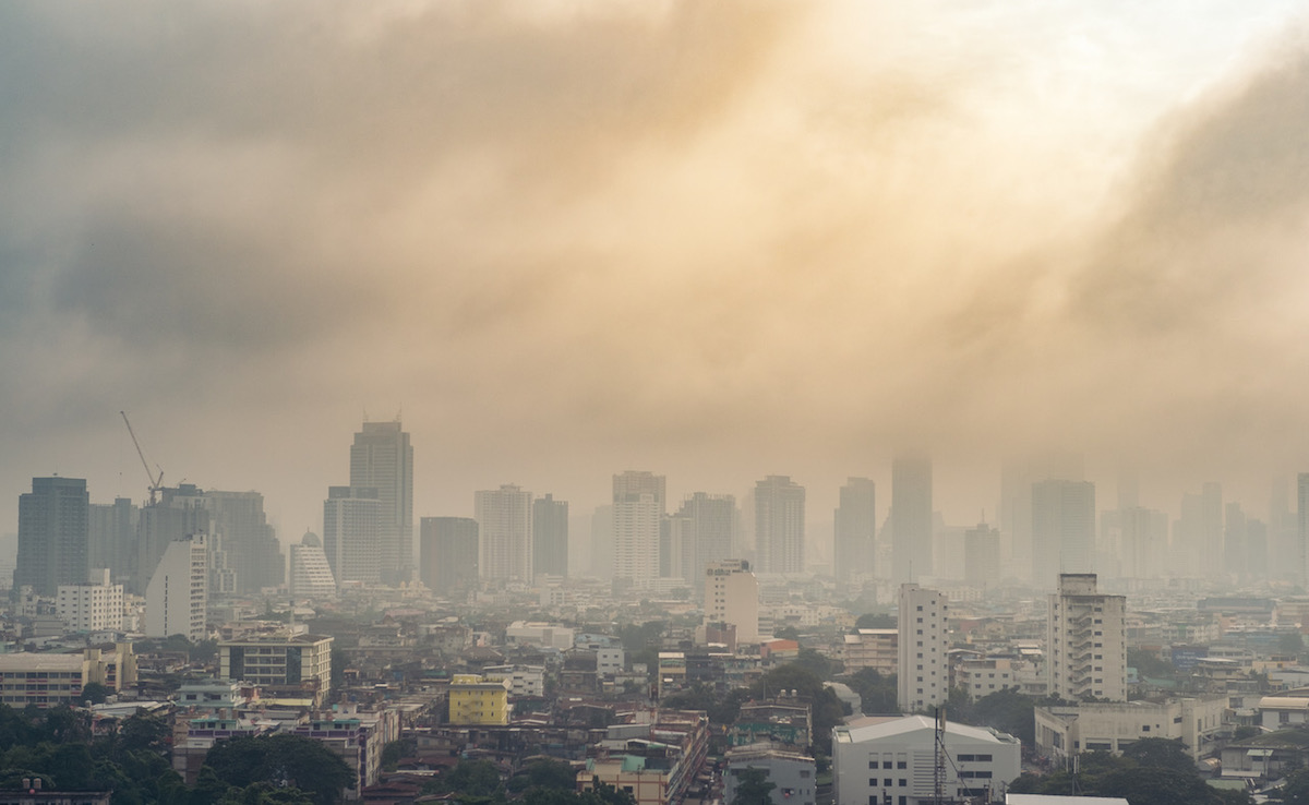 The impact of air pollution on COVID-19 deaths