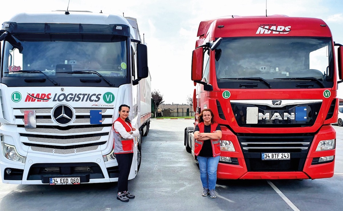 Female Truck Drivers Set Off With Mars Logistics