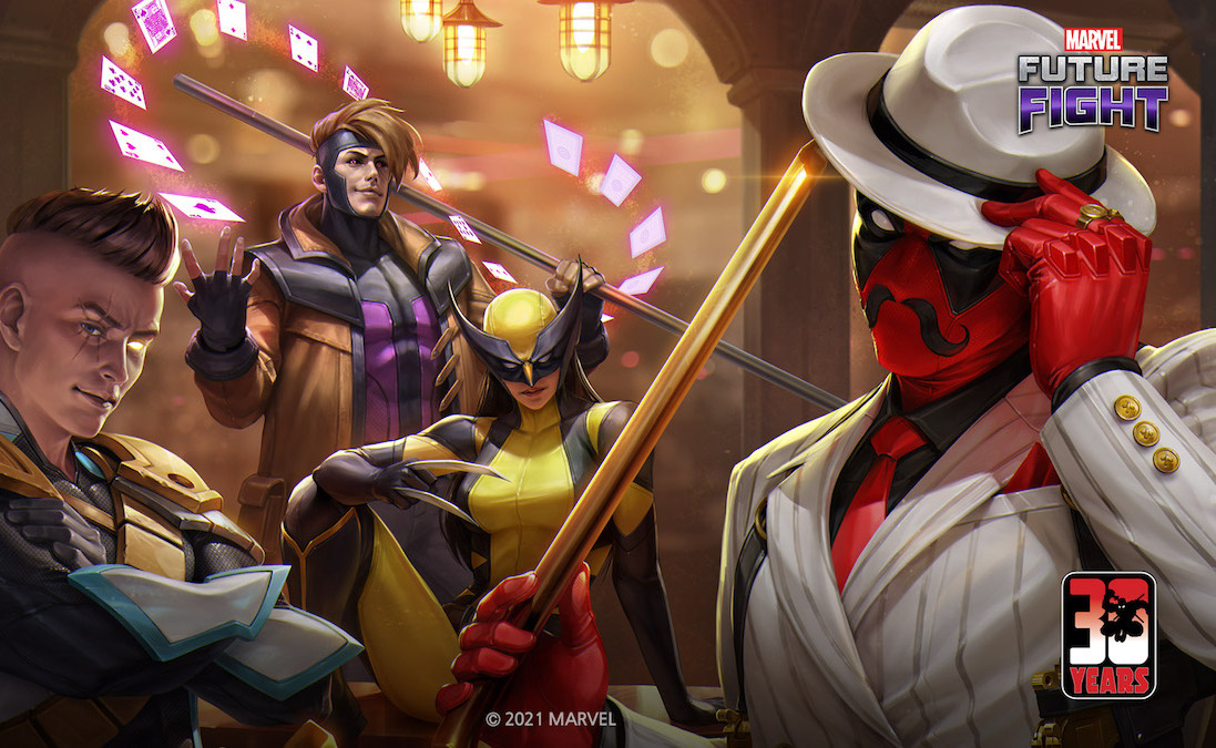 New X age update brings battles, conquest and new superhero costumes to Marvel Future Fight