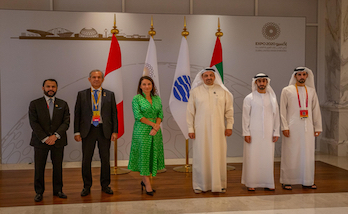 Peru Dazzles in Red and White for National Day at Expo Dubai