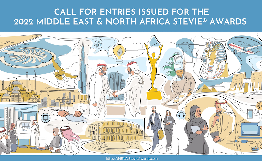 Call for Entries Issued for the 2022 Middle East & North Africa Stevie Awards 