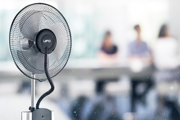 Businesses should prefer ionizer fans in common areas