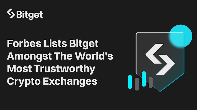Forbes Lists Bitget Amongst The World's Most Trustworthy Crypto Exchanges