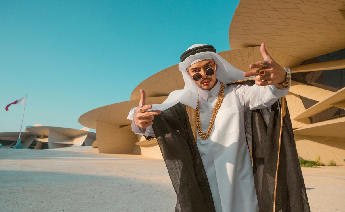 Award-winning Malaysian rapper Namewee's song for the 2022 Qatar World Cup has been clicked 3 million times