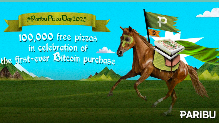 Paribu Celebrates Bitcoin's First Transaction with 100,000 Free Pizzas