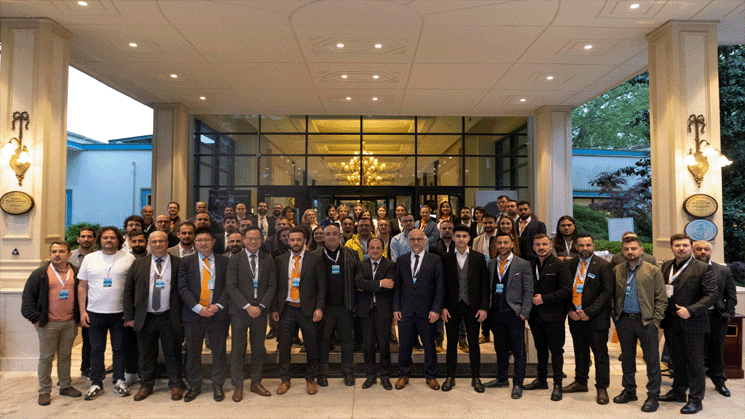 The partners of the technology company met with the motto "Let's Create a Sustainable Future Together"