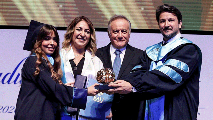 Bahçeşehir University's Graduation Ceremony Honours International Students