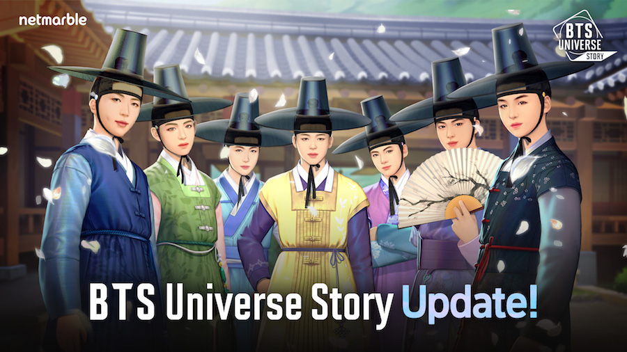 Netmarble's BTS Universe Story game releases October update with a Halloween theme