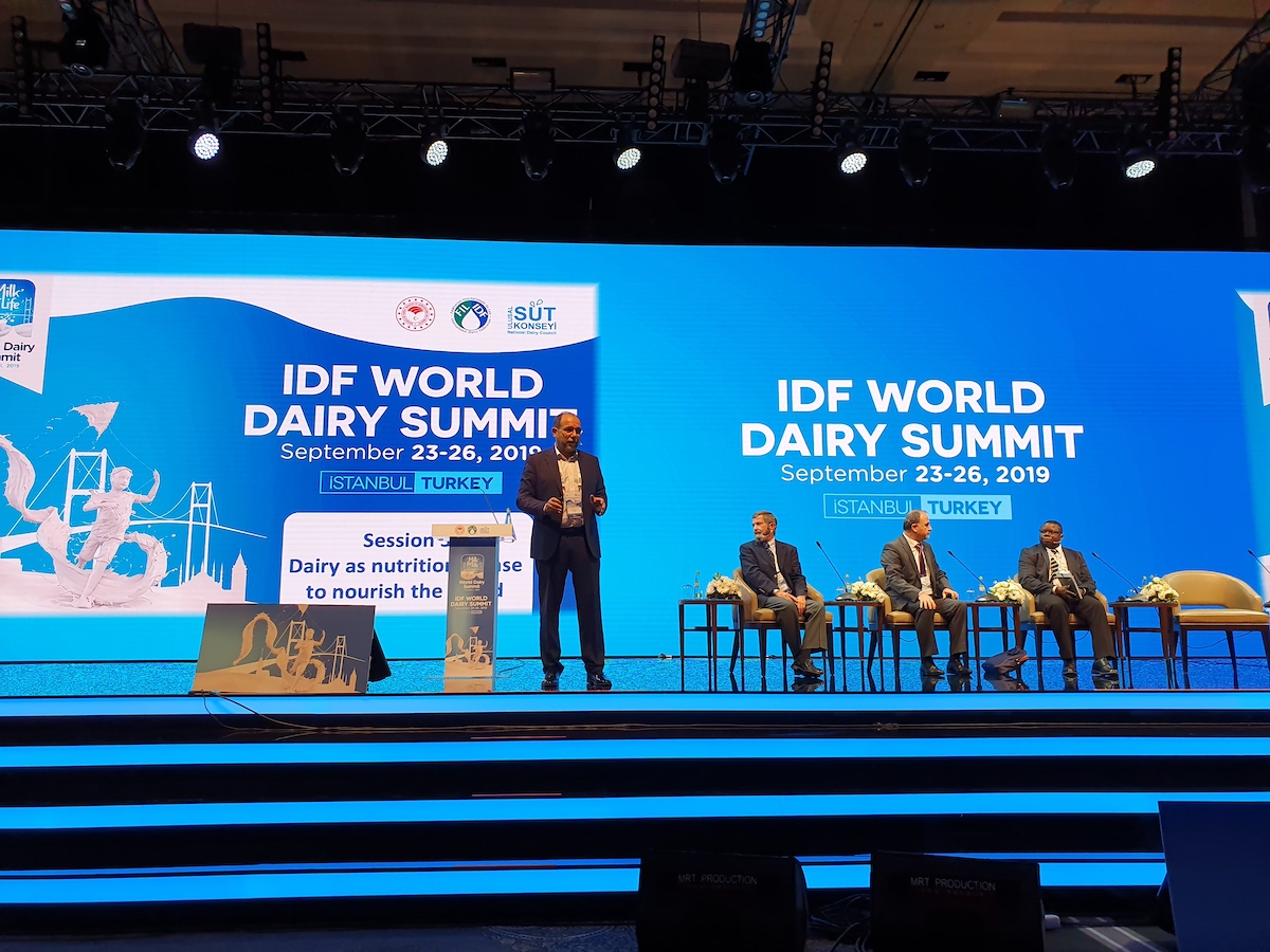 The future of milk is being discussed in Istanbul as part of the World Dairy Summit