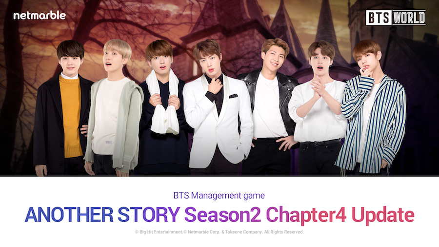 BTS World adds Seok Jin's horror hotel special holiday story to the game in November update