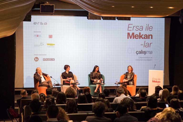 Working Culture and Spaces "Ersa and Locations" Made in Salt Galata