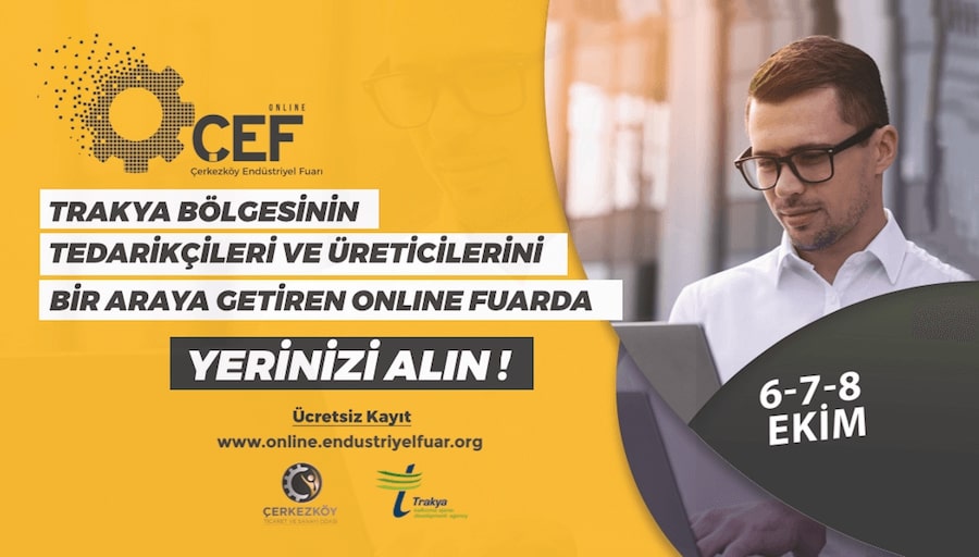 4th Cerkezkoy Industrial Fair opens its doors online