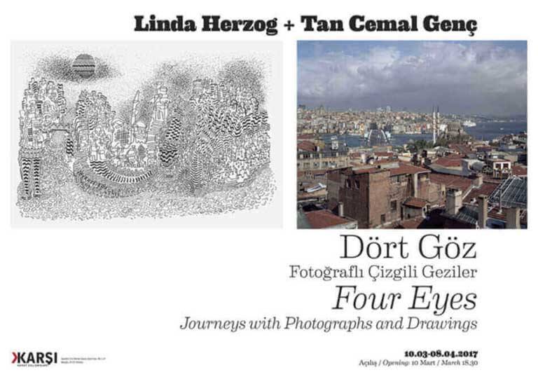 “Four Eyes” exhibition takes us to the roads that we don’t know and the doors we don’t open.