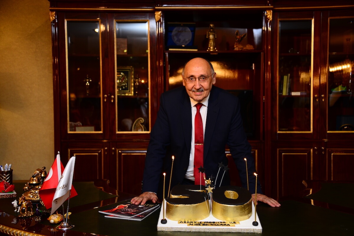 Turkish furniture expert celebrates his 50th year in the industry