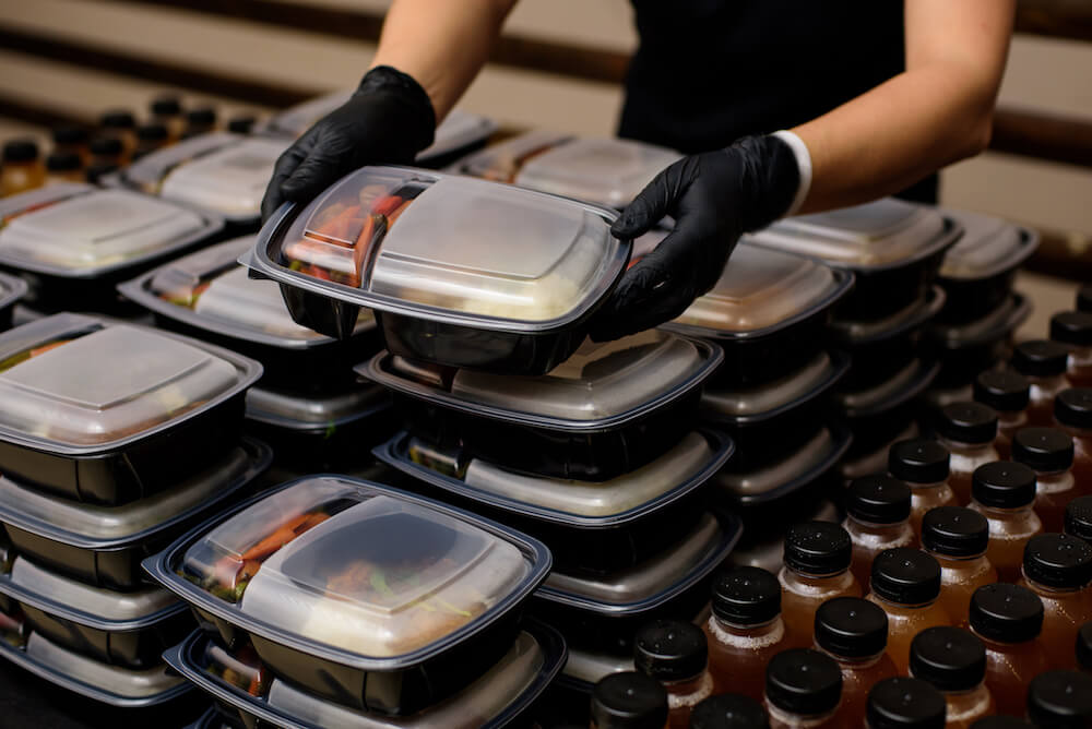 Meal delivery services experienced a 45% increase in demand