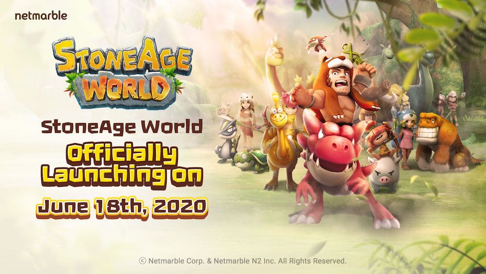 StoneAge World launched simultaneously in 172 countries