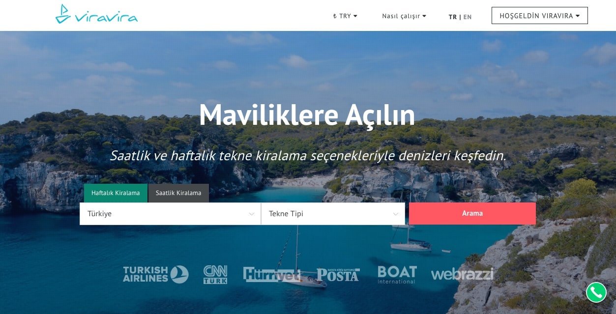 The blue cruise has become accessible with the boat rental platform!