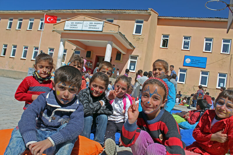 The 7th "Sinemasal Film Festival" reached 30 thousand children in the Eastern Anatolia.