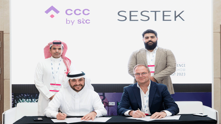 SESTEK and ccc sign MoU to improve performance of call centers with AI