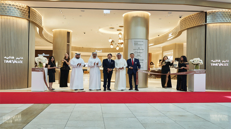 TimeVallée Celebrates the opening of its first boutique in the UAE in Yas Mall, Abu Dhabi