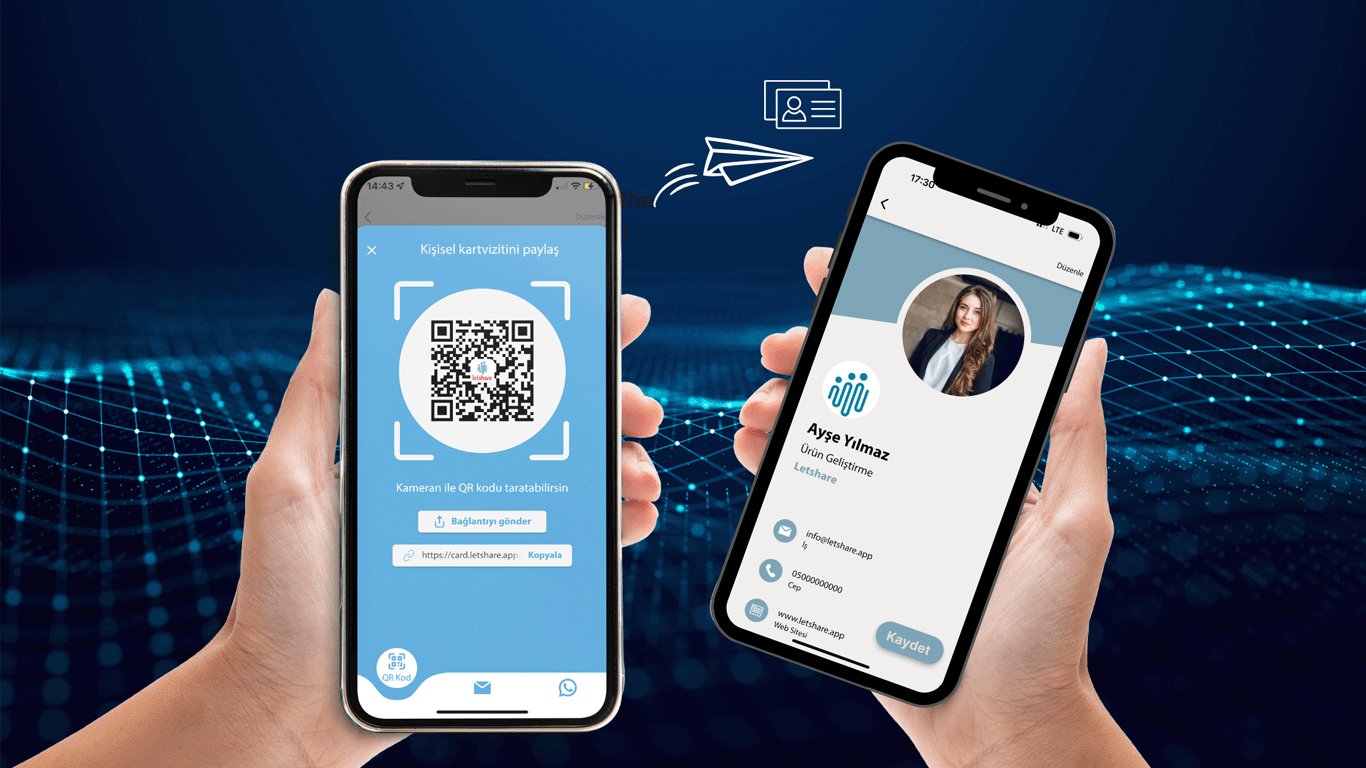 63% of business cards are thrown away within a week! Paper business cards are becoming a thing of the past!