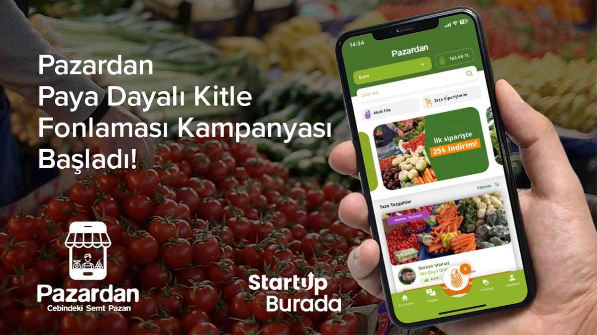 Pazardan is launching a crowdfunding campaign for the market