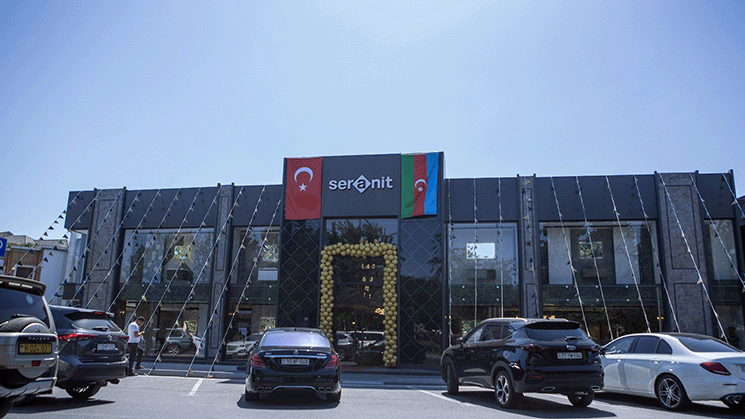 "Seranit increases its strength in international markets with its new showroom in Baku"