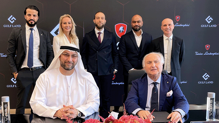  Gulf Land Property Developers Announces New Luxury Residences in Dubai in partnership with Tonino Lamborghini Group
