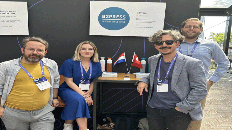 Global PR Service, B2Press, Announces Its Affiliate Platform at The Next Web 2023