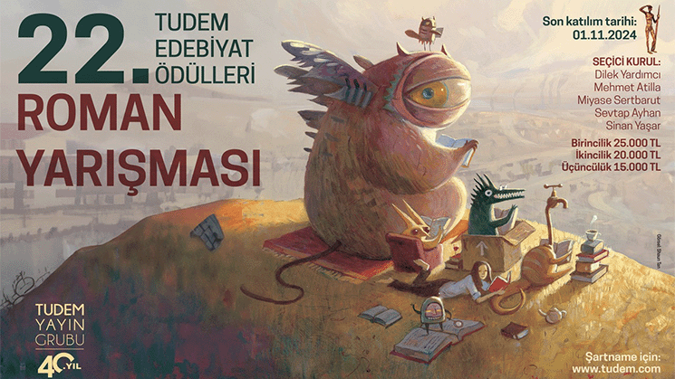 Applications are open for the 22nd Tudem Literature Awards! 