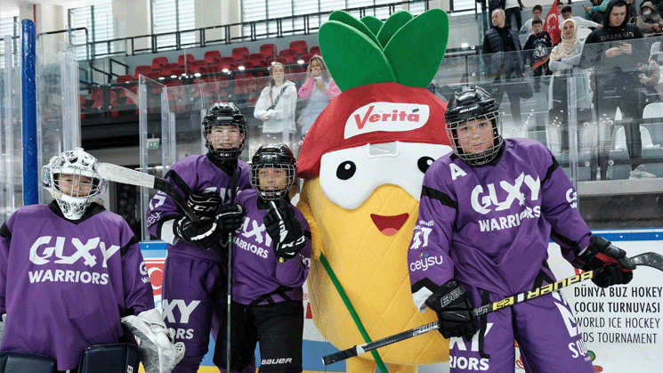 The 2023 World Ice Hockey Kids Tournament started in Istanbul