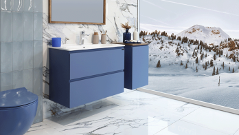 Bathroom furniture brand bring winter colors to bathroom furniture