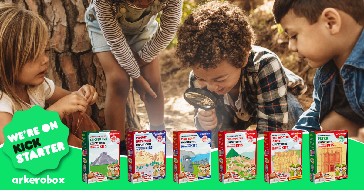 Arkerobox will spark children's imagination with educational boxes to be launched on Kickstarter