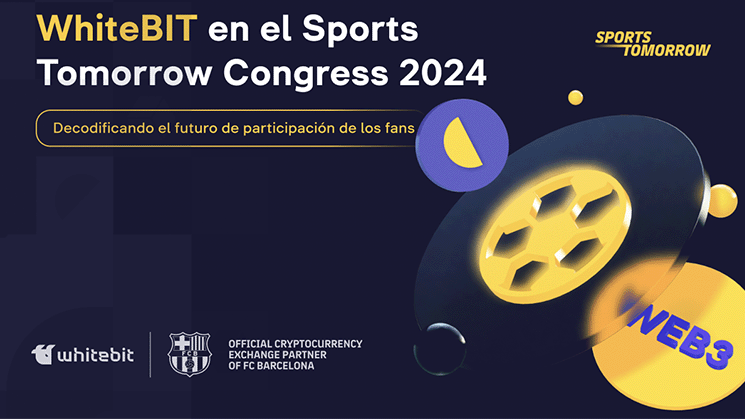 WhiteBIT participates in the "Sports Tomorrow Congress" organized by the Barcelona Innovation Hub
