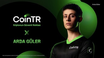 CoinTR Signs Star Footballer Arda Güler as Brand Ambassador