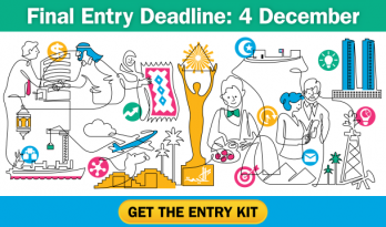 Middle East Stevie Awards attends International SME fair in UAE