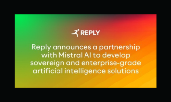 Reply announces a partnership with Mistral AI to develop sovereign and enterprise-grade artificial intelligence solutions