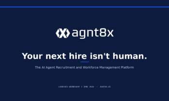 agnt8x Launches the World’s First AI Agent Recruitment and Workforce Management Platform