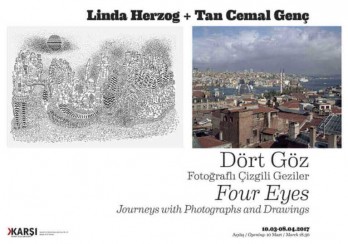 “Four Eyes” exhibition takes us to the roads that we don’t know and the doors we don’t open.