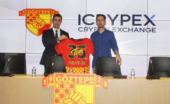 Göztepe's Jersey arm sponsor was ICRYPEX!