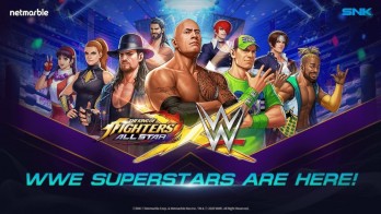 WWE SUPERSTARS TO BE FEATURED IN ‘THE KING OF FIGHTERS ALLSTAR’ IN ALL-NEW CROSSOVER