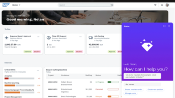 SAP announced its new generation artificial intelligence-supported assistant Joule